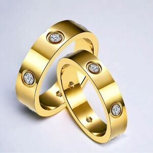 18K Gold Plated Love Inspired Ring